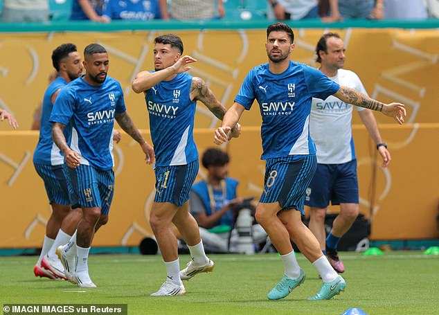 Al-Hilal finished in second  in the Saudi league and boasts Cancelo and Neves in their squad