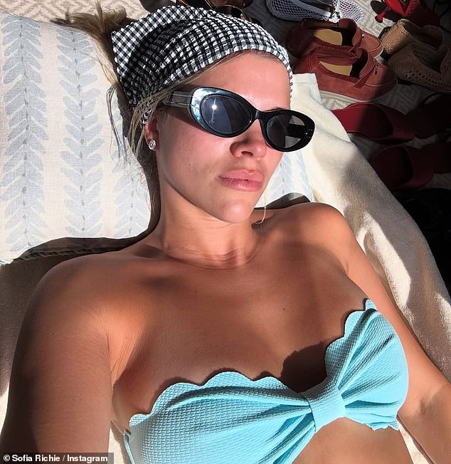 Sofia Richie indulged in a family trip to the French hotel where she married Elliot Grainge - the world-famous Hotel du Cap Eden Roc in Cannes