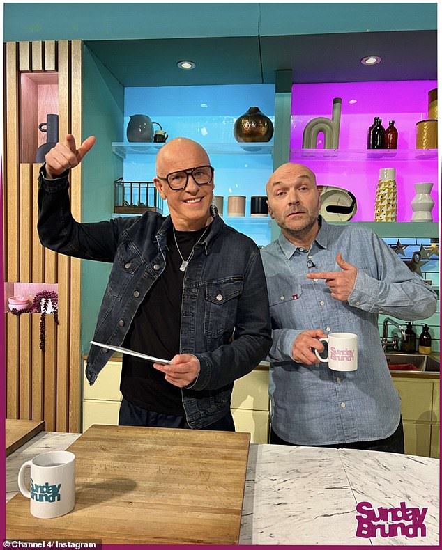 Sunday Brunch is hosted by Tim Lovejoy and Simon Rimmer, and a selection of guests are invited on each week