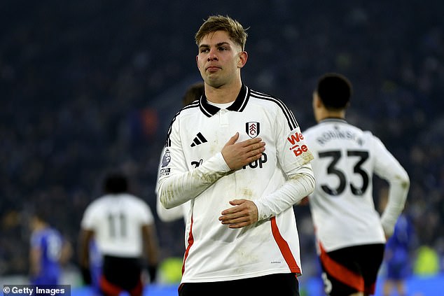 Fulham are expecting more from Emile Smith Rowe next term after his arrival from Arsenal