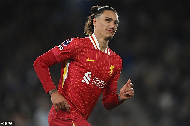 Darwin Nunez is the former record holder for Liverpool - overtaken after Wirtz joined the Reds