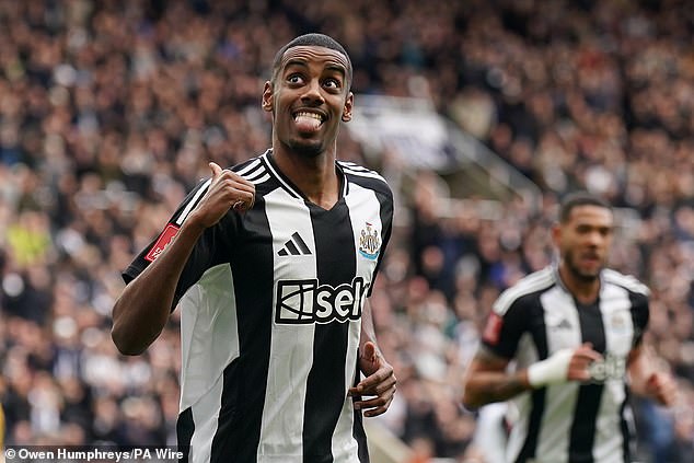 Alexander Isak has become one of the best strikers in the world - Newcastle paid just £60m for his services