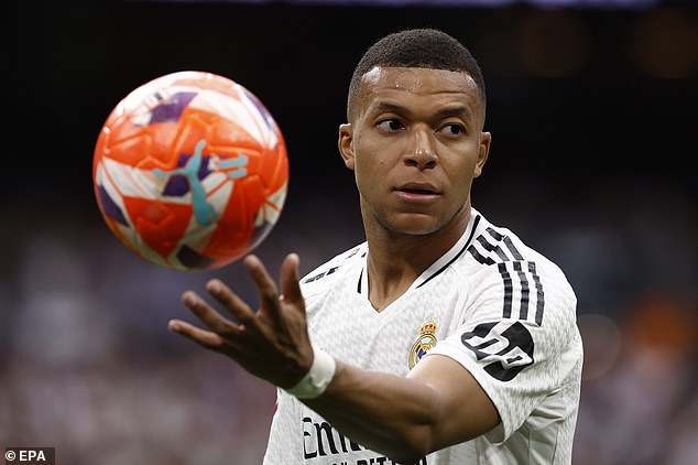 Real Madrid have confirmed Kylian Mbappe has been hospitalised with acute gastroenteritis