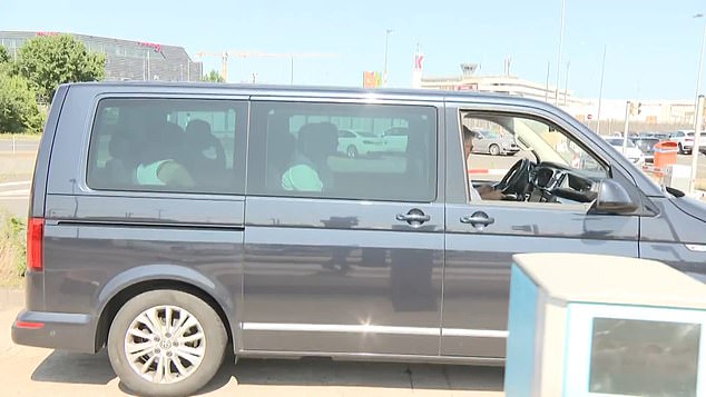 Wirtz arrived at Cologne Bonn Airport on Thursday morning ahead of his Liverpool move