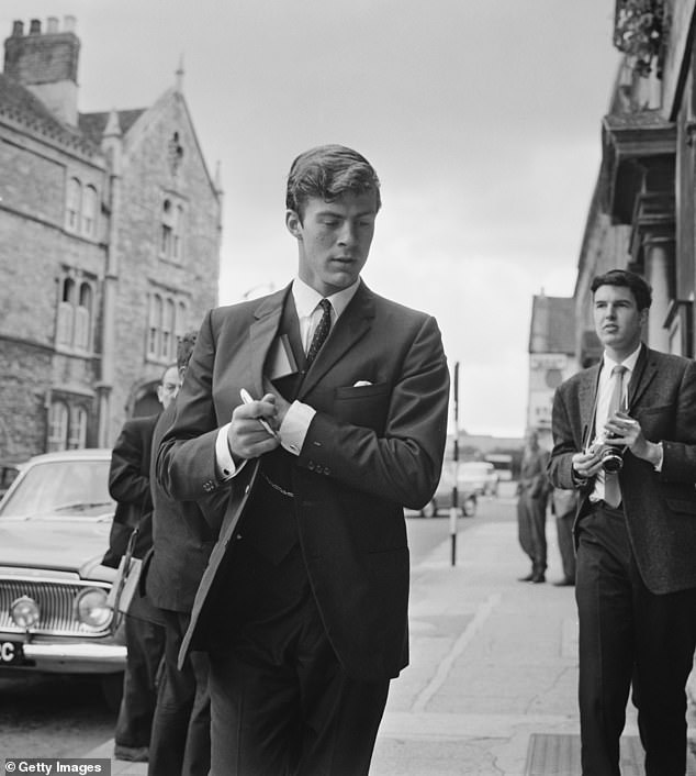 Ranulph Fiennes, a member of the SAS, arrives at court after he was enlisted by a resident of Castle Combe to blow up a concrete dam built to bring the Dr Doctor Dolittle set to life