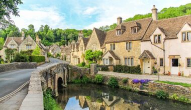 Castle Combe in the Cotswolds is often dubbed ‘the prettiest village in England’