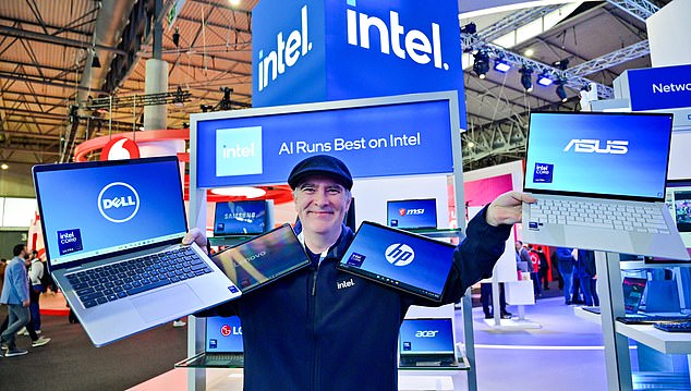 Intel partnered with dozens of computer manufacturers to make core processing chips