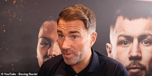 Eddie reflected on the 'scary' incident after his father suffered the third heart attack of his life