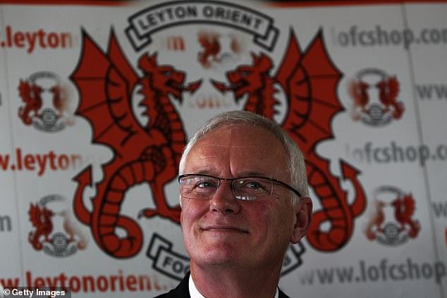 The 77-year-old owned Orient, who play in League One, for 19 years from 1995 to 2014