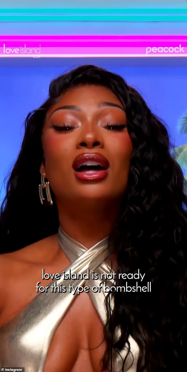 She confessed during the interview that her favorite part of the season so far had been the viral moment when Huda told Nic that she was his mother, only for him to respond: 'Mommy? Mamacita?'