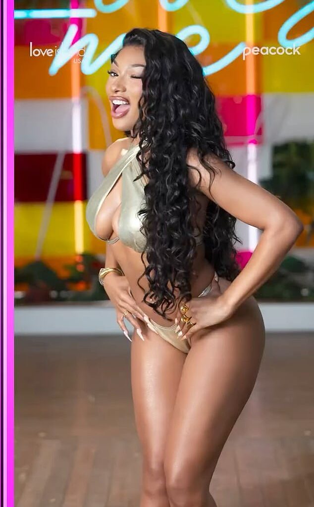Love Island USA viewers were in for a shock on Thursday when Megan Thee Stallion dropped by the show's villa. The 30-year-old rapper made a surprise appearance as the women of the reality series were preparing for a challenge