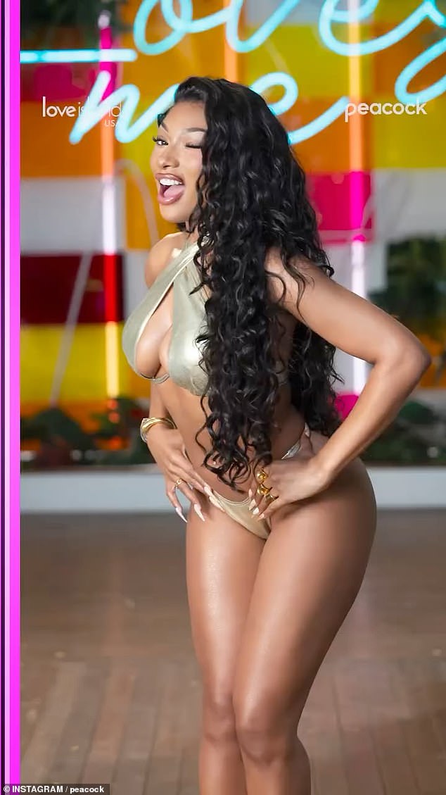 Love Island USA viewers were in for a shock on Thursday when Megan Thee Stallion dropped by the show's villa. The 30-year-old rapper made a surprise appearance as the women of the reality series were preparing for a challenge