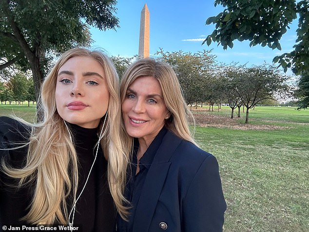 Grace Wethor with her mother in 2023. Now she approaches each day as an adventure, knowing no one is guaranteed tomorrow, brain tumor or not. This experience had made that truth impossible to ignore