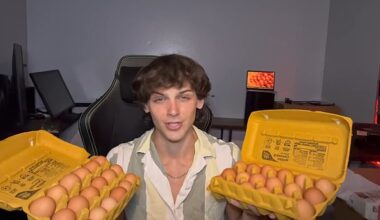 Allard bought a box of 15 dozen large eggs for $36.45 from US warehouse chain Sam's Club, describing it as a 'killer deal'