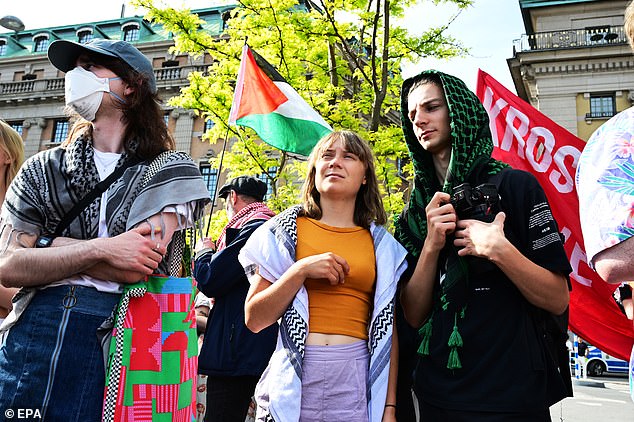 The charismatic activist says he is inspired by climate change ingenue Greta Thunberg (pictured) describing her as his ‘reference point’