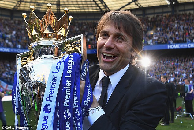 Conte enjoyed success with Chelsea in his first campaign having won the league title