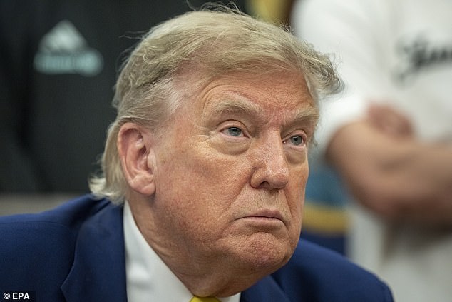 Based on the fact that there's a substantial chance of negotiations that may or may not take place with Iran in the near future, I will make my decision whether or not to go within the next two weeks,' the Trump statement read