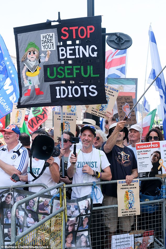 Thousands attend at the National March for Palestine in London