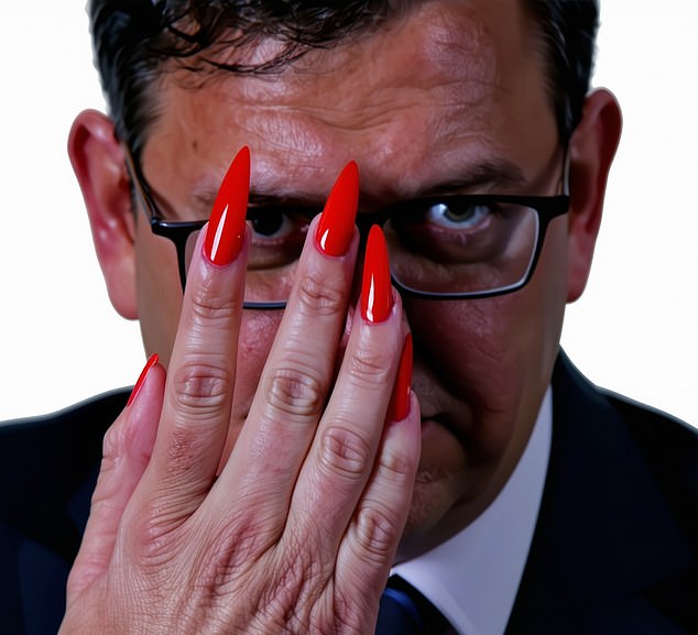 Even when asked to portray an investor with traditionally feminine characteristics – such as a skirt or painted nails – they still showed men, just with those features