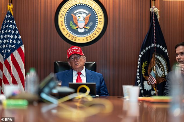 The controversial crackdown followed President Donald Trump's return to office
