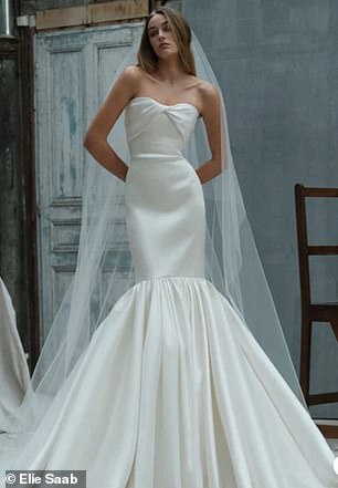 'Look 3', for $11,600 online, features a carefully structured silhouette Lauren is known to be fond of