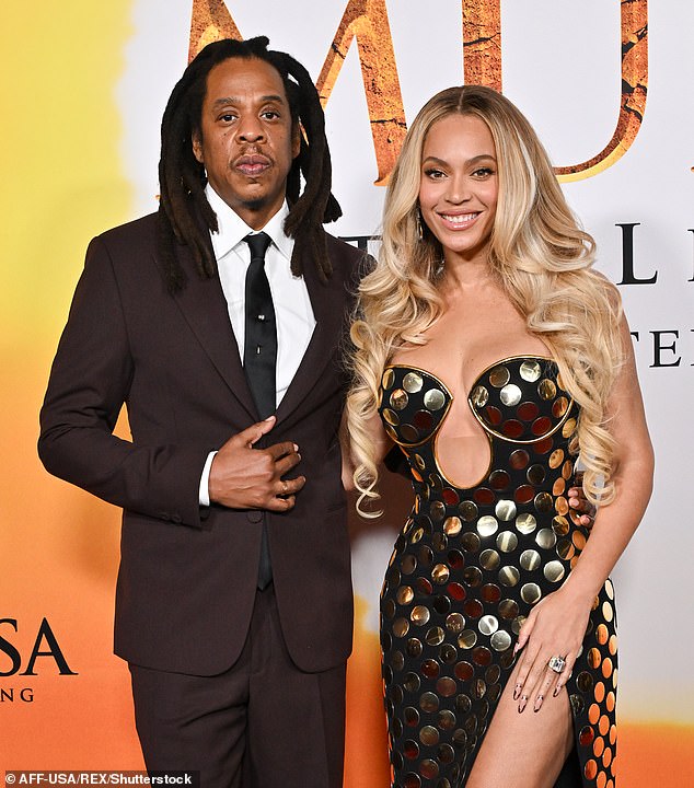 Power couple Jay Z and Beyoncé (seen at the Mufasa: The Lion King film premiere in Los Angeles in December, 2024) are also reportedly set to appear