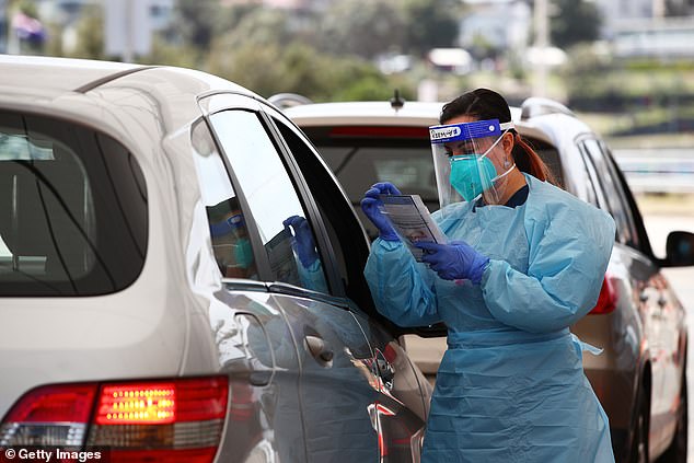 Public Health Unit and City of Sydney staff returned to the area on Tuesday to search for unregistered cooling water systems and other potential sources of Legionella (stock image)