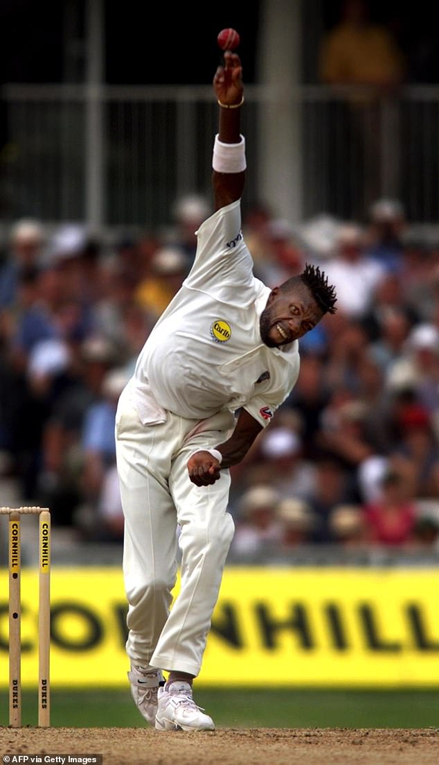Another West Indian in Curtly Ambrose had unerring accuracy and could change his pace