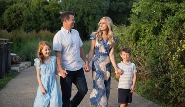 Pictured: Mallary Tenore Tarpley, 40, with her husband, Troy, 44, and children, Madelyn, 9, (left) and Tucker, 7 (right)