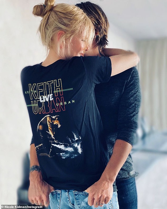 'Happy Anniversary Baby ¿¿ @KeithUrban,' she captioned the post, which received more than 25,023 likes in less than an hour