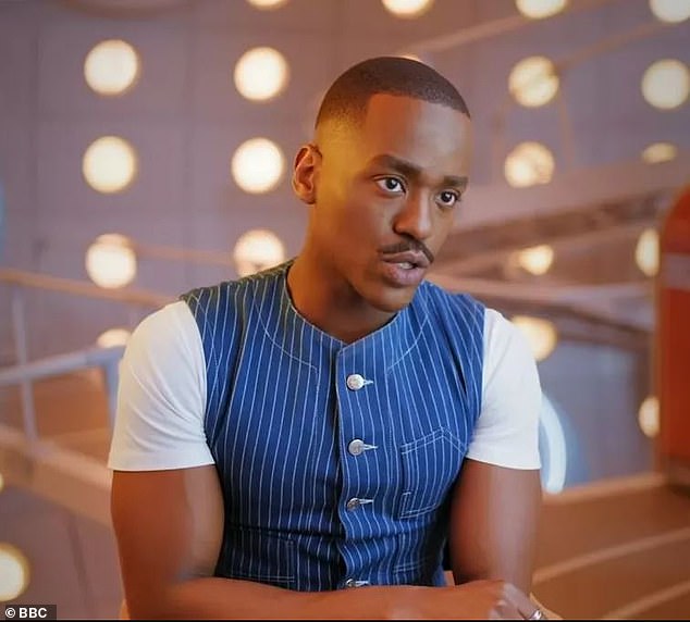 The BBC issued a statement after livid Doctor Who fans complained about an episode being 'spoiled'. Pictured: Ncuti Gatwa as the Time Lord