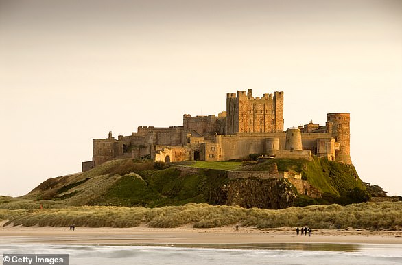 Bamburgh Castle overlooks the coastline and woos hundreds of thousands of visitors every year to this stretch of Northumberland