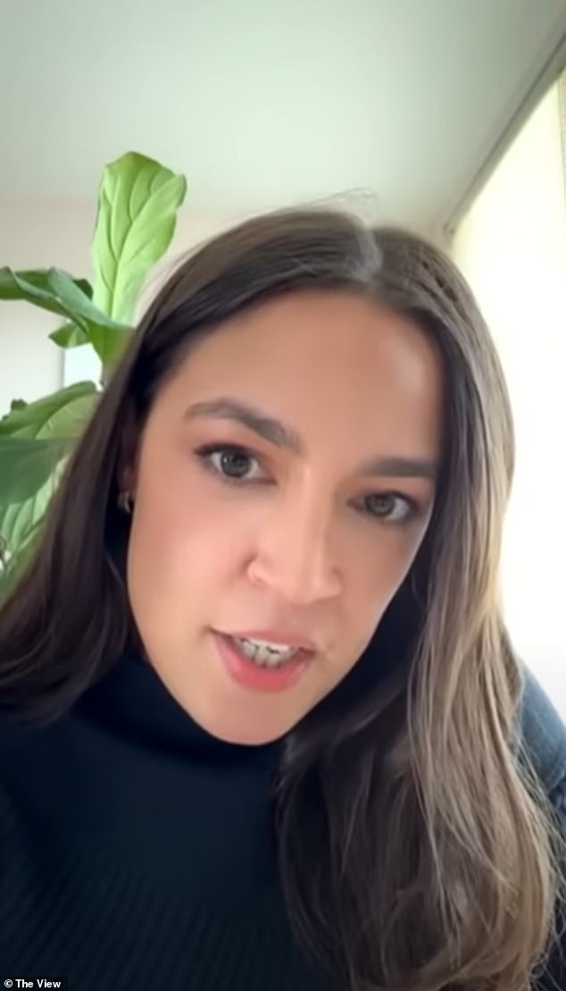 'Mr. President, don't take your anger out on me - I'm just a silly girl,' Ocasio-Cortez, 35, said in a self-filmed video Tuesday after Trump called her 'one of the dumbest people in Congress'