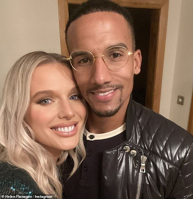 She also revealed that  she and ex Scott Sinclair (pictured together) were back 'co-parenting in the same house' despite their bitter split