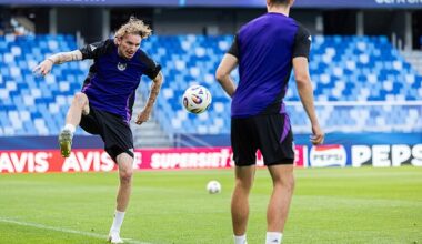 Nick Woltemade (left) could be Germany's danger man against England in the U21 Euros final