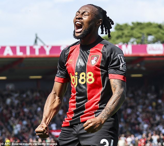 Antoine Semenyo could be the next Bournemouth star to exit the Vitality Stadium this summer