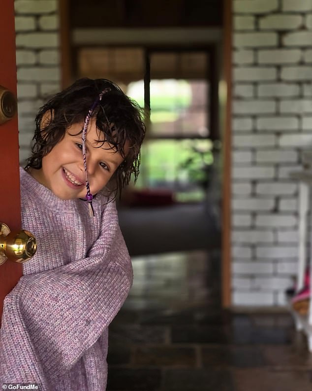 The 'bright-eyed, pony-loving' daughter of two young parents has passed after a five-year battle with cancer (above)