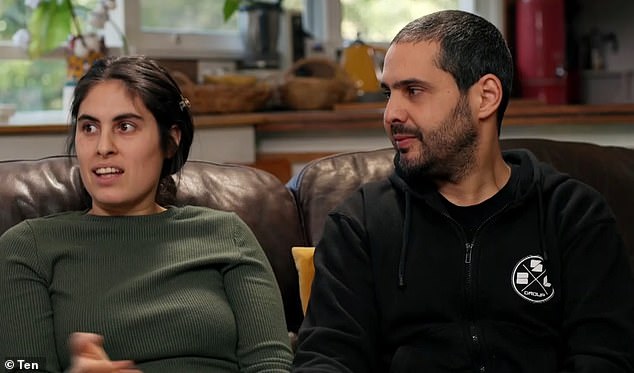Uma's parents (above) said their daughter always found a way to smile despite her condition