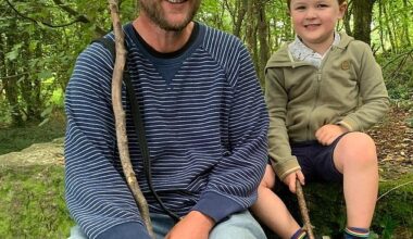 Steve Todd (pictured with his son), 45, was paralysed after falling down the stairs at his home in Redruth, Cornwall during a diabetes induced dizzy spell