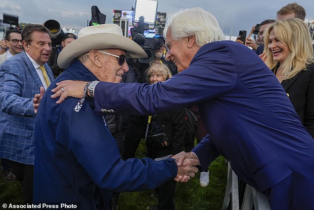 He was good friends with Bob Baffert (R), the only man to have won more Triple Crown races