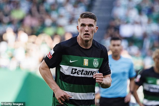Viktor Gyokeres (pictured) will attempt to force a transfer from Sporting Lisbon this summer