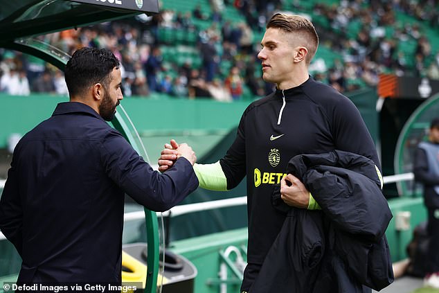 Gyokeres has previous experience of working with Manchester United boss Ruben Amorim