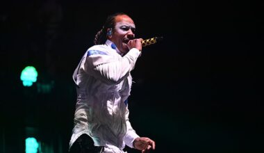 The Prodigy fans have heaped praise on the band's 'absolutely insane' Glastonbury set as they took to The Other Stage on the final day of the festival on Sunday, (pictured, Maxim)