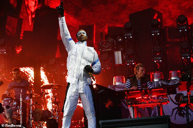 During their performance, the iconic electric band paid an emotional tribute to late member Keith Flint, as they made their first appearance at Worthy Farm since the death of the singer