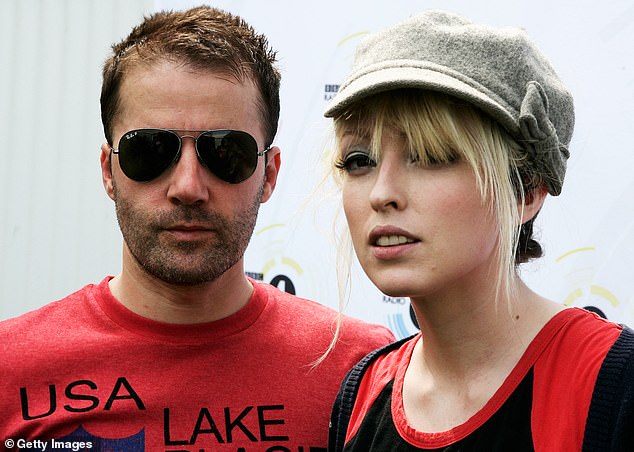 The Ting Tings, comprised of long-term couple Katie White and Jules De Martino, are pictured here in 2008 at  Radio 1's Big Weekend in Mote Park, Maidstone