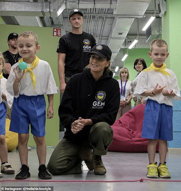India visited Ukraine's first underground school - dubbing it 'An extraordinary necessity born from devastation'