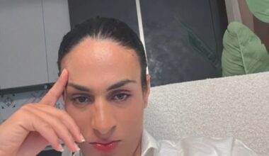 Olympic boxing champion Imane Khelif posted a selfie to Instagram on Monday alongside the words: 'Success is not final, failure is not fatal: it is the courage to continue that counts'