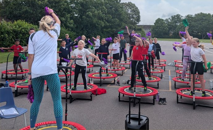 Burnham-On-Sea's St Andrew's School holds week of activity for sports initiative