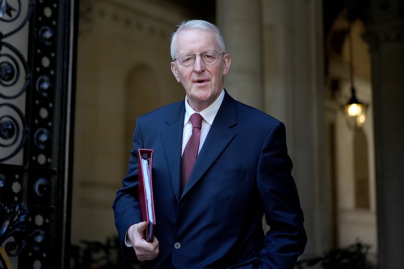 Northern Ireland Secretary Hilary Benn