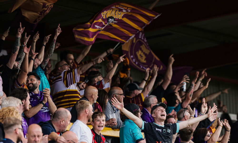 Huddersfield Giants crowd improvements against Wigan Warriors